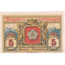 5 Pfennig Rosenheim
