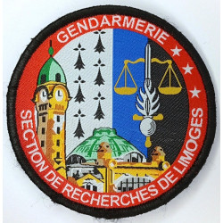 Ecusson Gendarmerie Départementale - Section de Recherches de Limoges