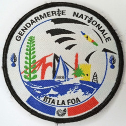 Ecusson Gendarmerie Nationale - Brigade Territoriale Autonome / BTA de La Foa - Nouvelle-Calédonie
