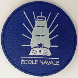 Ecusson Velcro de l'Ecole Navale / Marine Nationale (1)
