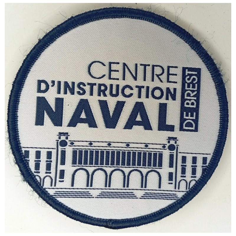 Ecusson Velcro du Centre d'Instruction Naval de Brest / Marine Nationale
