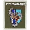 Ecusson Velcro Rectangulaire de la 4ème Compagnie de Maintenance Mobilité du 6ème Régiment du Matériel