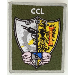 Ecusson Velcro Rectangulaire de la Compagnie de Commandement et de Logistique du 6ème Régiment du Matériel