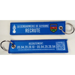 Porte-Clés Flamme : Recrutement de la Gendarmerie de Guyane