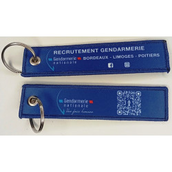 Porte-Clés Flamme : Recrutement de la Gendarmerie de Bordeaux - Limoges - Poitiers