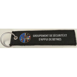 Porte-Clés Flamme : Groupement de Sécurité et d'Appui de BEYNES - Gendarmerie Nationale
