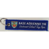 Porte-Clés Flamme : Base Aérienne 116 de Luxeuil-les-Bains - Lieutenant-Colonel Tony Papin