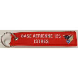 Porte-Clés Flamme : Base Aérienne 125 des Istres
