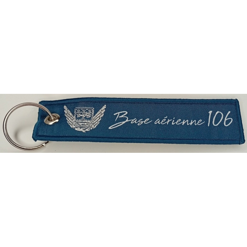 Porte-Clés Flamme : Base Aérienne 106 de Bordeaux-Mérignac