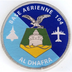 Ecusson Velcro de la Base Aérienne 104 de Al Dhaffra aux Émirats Arabes Unis