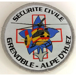 Ecusson Velcro Sécurité Civile de Grenoble - Alpe d'Huez