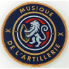 Ecusson Velcro de la Musique de l'Artillerie