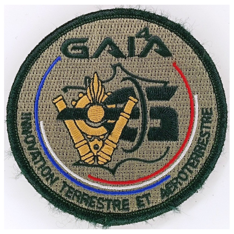 Ecusson Velcro du GAI4A - Groupement Académies Industries Ingénieurs Ile-de-France pour Innovation au profit de l’Armée de Terre