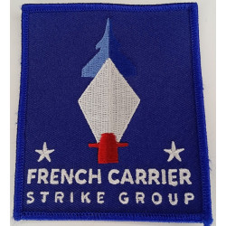 Ecusson French Carrier Strike Group - Porte-Avions Charles de Gaulle / Marine Nationale