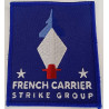 Ecusson French Carrier Strike Group - Porte-Avions Charles de Gaulle / Marine Nationale