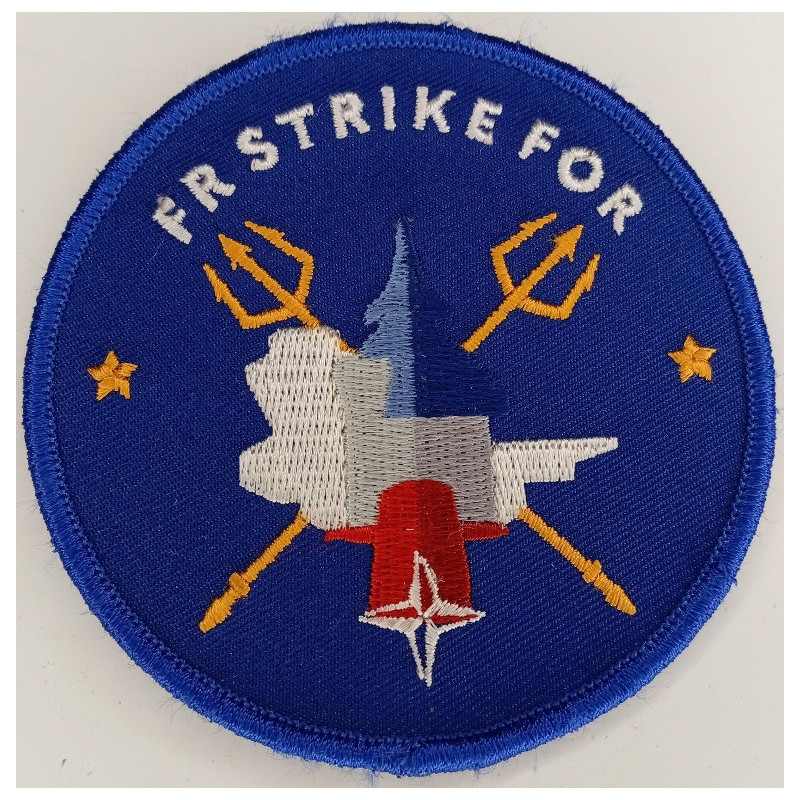 Ecusson Velcro de la French Strike Force de l'O.T.A.N. / Marine Nationale