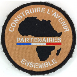 Ecusson velcro françafrique de l'Armée Française : Partenaires - Construire l'Avenir ensemble