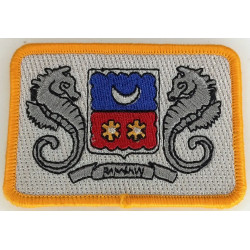 Ecusson Patch brodé Drapeau de Mayotte