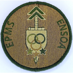 Ecusson Velcro Moniteur Entrainement Physique Militaire et Sportif de l'Ecole National des Sous-officiers d'Active - EPMS ENSOA
