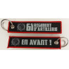Porte-Clés Flamme : 61ème Régiment d'Artillerie