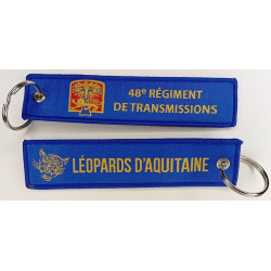 Porte-Clés Flamme : 48ème Régiment de Transmissions