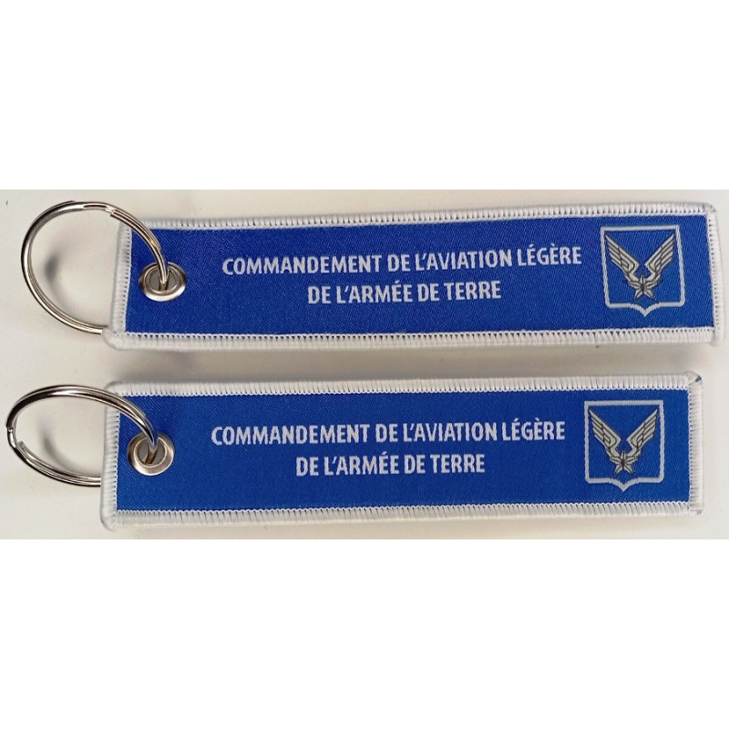 Porte-Clés Flamme : Commandement de l'Aviation Légère de l'Armée de Terre