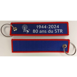 Porte-Clés Flamme : 1944-2024 80 Ans du S.T.R. / Service Technique des Recherches