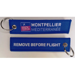 Porte-Clés Flamme : MPL - Aéroport Montpellier Méditerranée