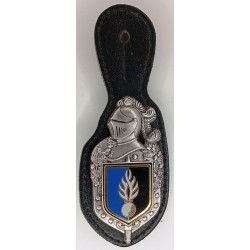 Insigne complet sur cuir des Centres d'Instruction des Gendarmes Auxiliaires (B.V.)