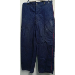 Pantalon de service et de Manoeuvre Sapeur-Pompier français Modèle 1933