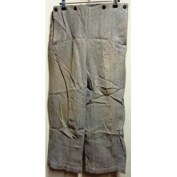 Tenue de travail: Chemise coloniale + Pantalon à pont - Marine Nationale - 1953 Guerre d'Indochine (Jus)