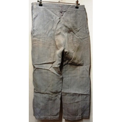 Tenue de travail: Chemise coloniale + Pantalon à pont - Marine Nationale - 1953 Guerre d'Indochine (Jus)