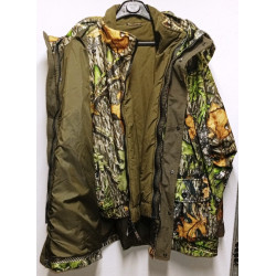 Parka Gore-Tex Hydro Fleege à doublure matelassée amovible Mossy Oak Obsession BROWNING Camouflage Advantage Neuve