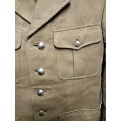 Tenue Hiver Officier: Vareuse + Pantalon - Etat-Major du Matériel - 1973