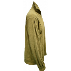 Armée Anglaise : Chemise Hiver - British Military Shirt Man's Field Cold Weather Olive - Conflit Nord-irlandais Années 60
