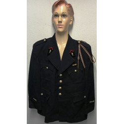 Vareuse complète de Sous-lieutenant Sapeur-Pompier / Commandant de Caserne Rurale - Années 70
