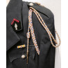 Vareuse complète de Sous-lieutenant Sapeur-Pompier / Commandant de Caserne Rurale - Années 70