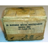 Boîte vide de conditionnement pour 20 Raccords mixtes indétectables Modèle 1952 Armée Française