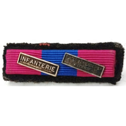 Ancien Placard de rappel de Médaille - Infanterie - Forces Françaises en Allemagne