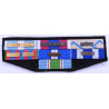 Placard de 7 rappels de Médailles - Infanterie - Guerres Liban Sahel Kosovo Afghanistan