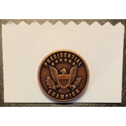 Réduction Pin's Médaille militaire Capacité Sportive en Bronze "Presidential Champion" Armée américaine
