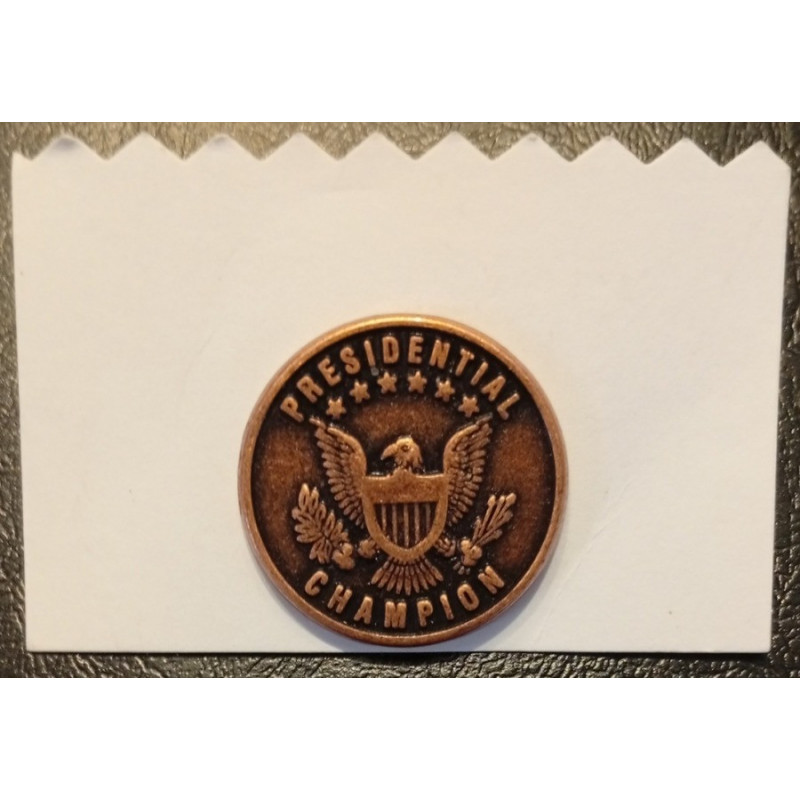 Réduction Pin's Médaille militaire Capacité Sportive en Bronze "Presidential Champion" Armée américaine