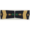 Paire de fourreaux d'épaule de Sergent-chef 3ème Régiment Etranger d'Infanterie + 15 ans - Légion Etrangère Guyane