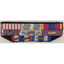 Placard de 8 Rappels de Médailles - Sous-Officier Légion Etrangère - Guerres Centrafrique Afghanistan Sahel (1)