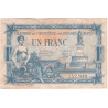 Billet de Nécessité de 1 Franc des Basses-Alpes 1917 + annotation militaire