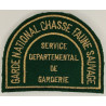 Ecusson Velcro de Garde National de la Chasse et de la Faune Sauvage - Service Départemental de Garderie
