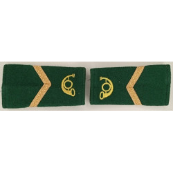 Paire de Fourreaux d'Epaule de Sergent de l'Office National de la Chasse et de la Faune Sauvage / O.N.C.F.S.
