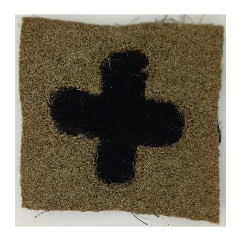 Patch précoce 88ème D.I.U.S. Trèfle velours Noir - Headquarters et Générique de la Division US WW1 Patch précoce 88ème D.I.U.S. Trèfle velours Noir - Headquarters et Générique de la Division US WW1
