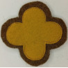 Patch 88ème D.I.U.S. Trèfle Jaune - Régiment de Cavalerie US WW1