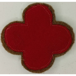 Patch 88ème D.I.U.S. Trèfle Rouge - Régiments d'Artillerie US WW1